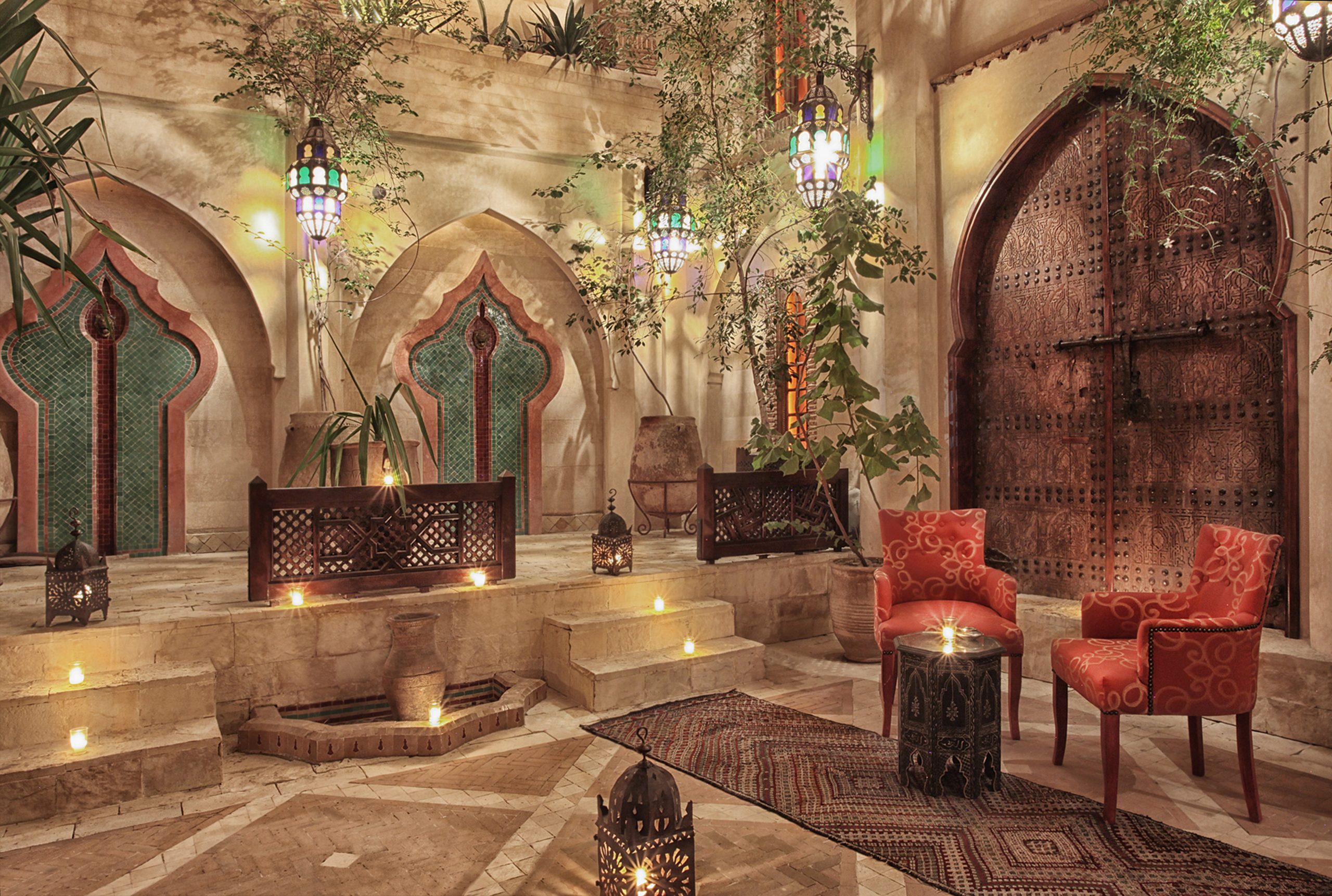 La maison arabe, The Moroccan Restaurant, Marrakech.