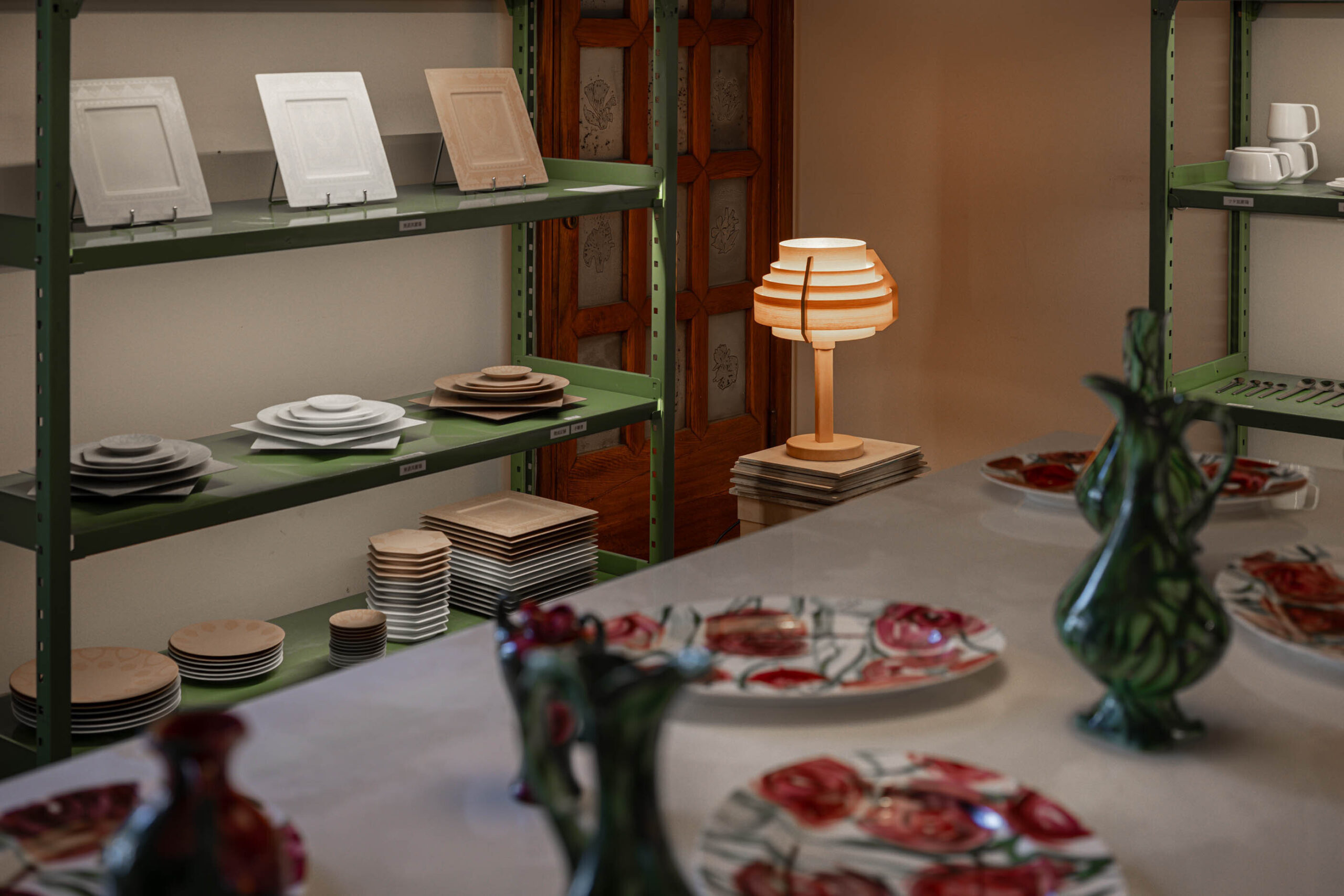 Exhibition space at Villa Borsani, ALCOVA Crédit photo : Giuseppe De Francesco