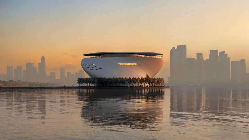Rendering of the Dubai Museum of Art, designed by Tadao Ando. Photo courtesy of Al-Futtaim Group.